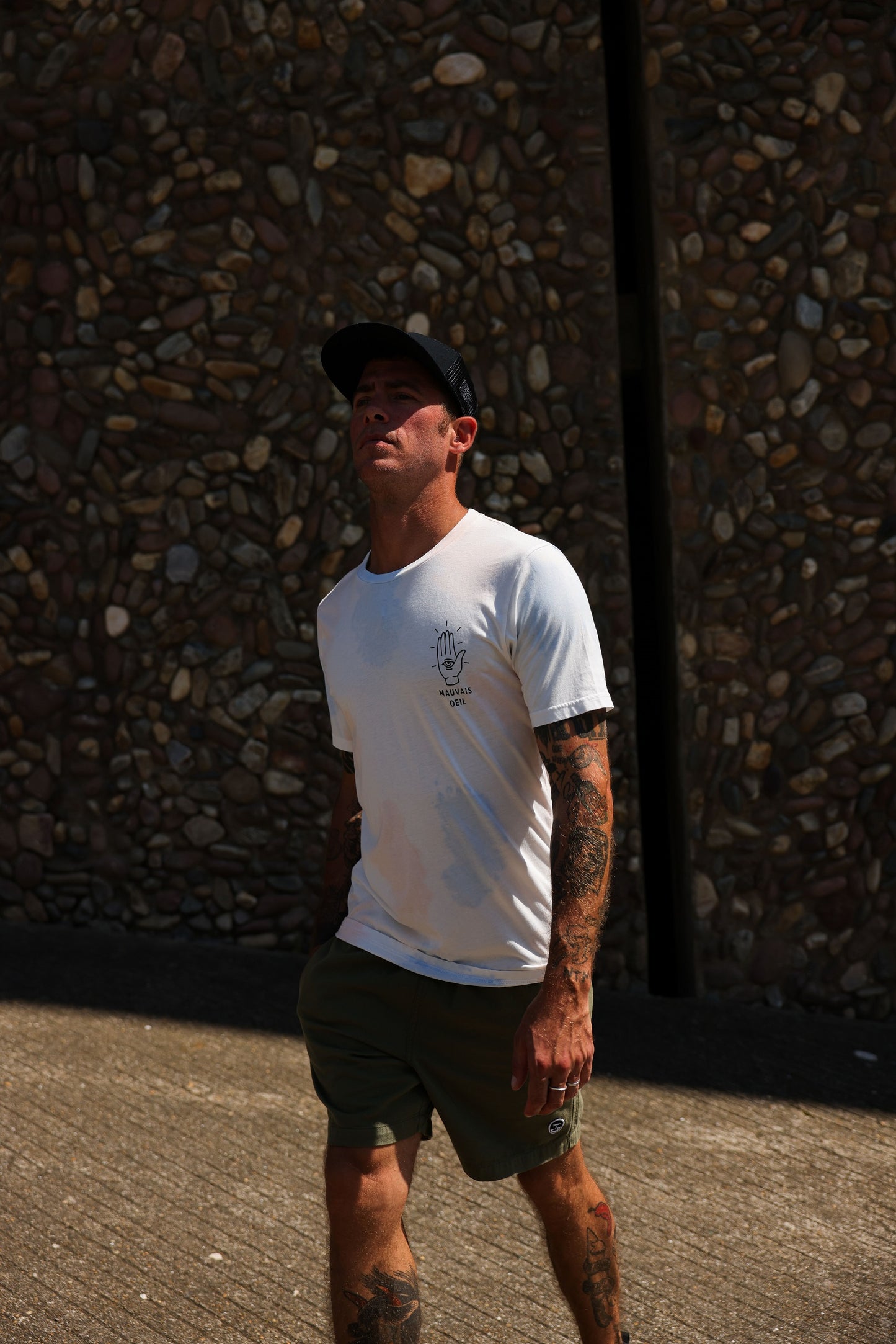 Tee-shirt Coton Bio MAUVAIS OEIL - Tie and Dye