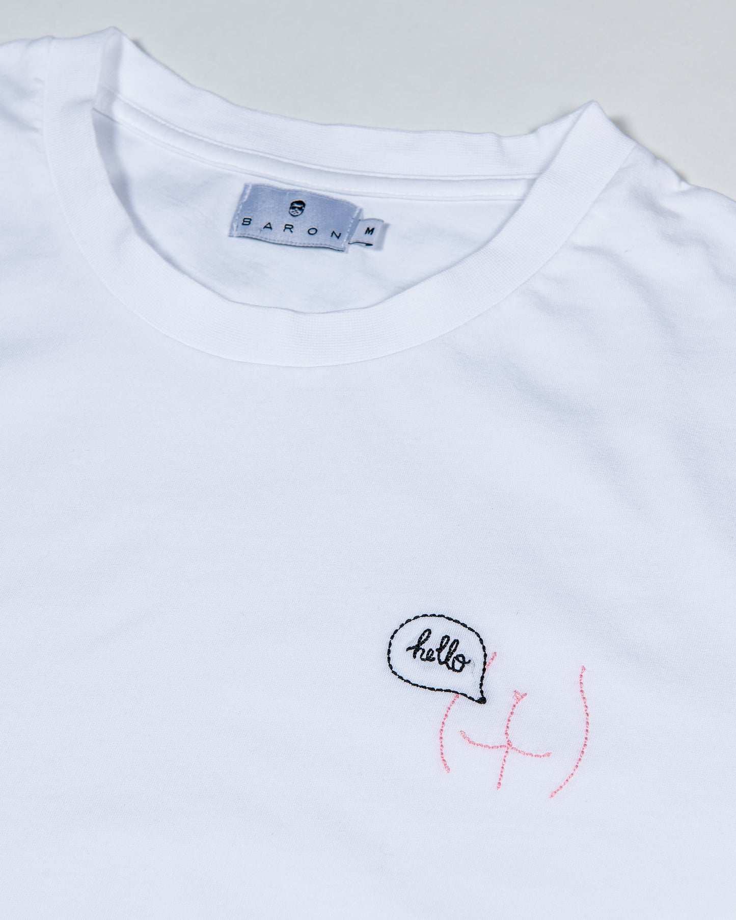 Tee-shirt Coton bio HELLO - Blanc