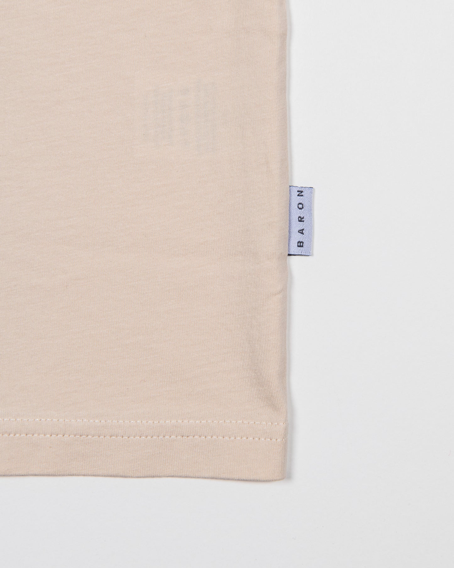 Tee-shirt Coton Bio UNI - Beige crème