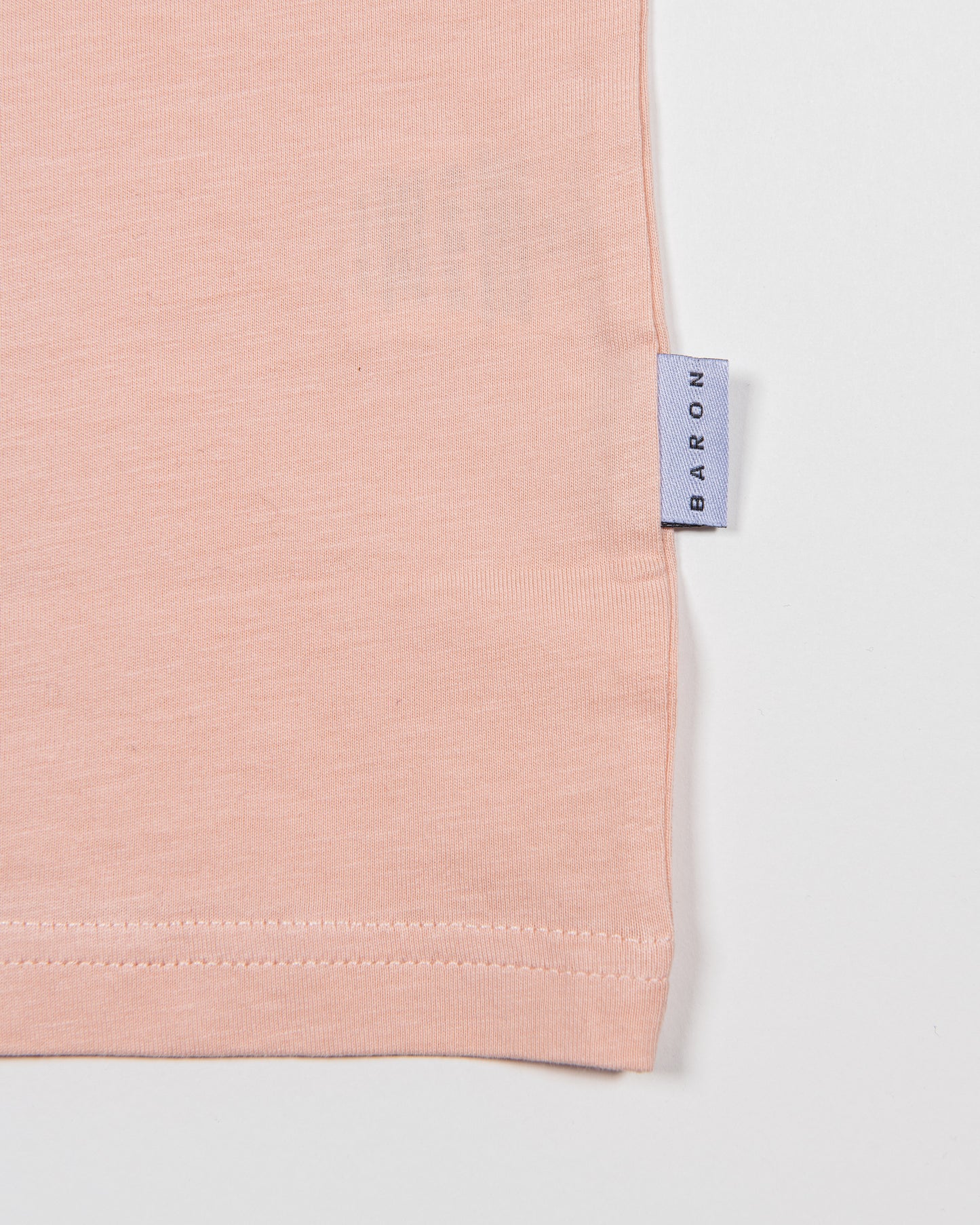 Tee-shirt Coton bio HELLO - Rose pastel