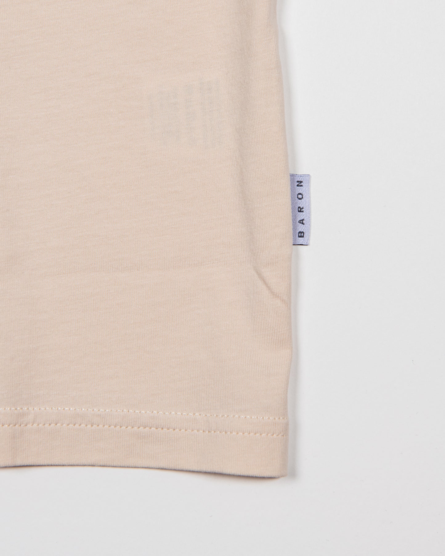 Tee-shirt Coton Bio HURRY - Beige crème