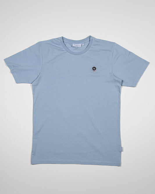 Tee-shirt Coton Bio UNI - Bleu gris
